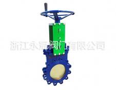 手動(dòng)偏心暗(an)杆刀閘(zha)閥PZ43H
