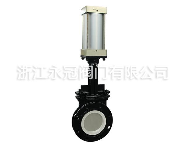 氣動(dong)陶瓷刀閘(zhá)閥PZ673TC