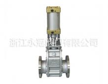 不鏽鋼氣動出(chū)料閥Z644TC