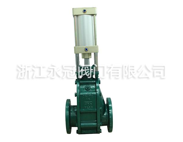 氣動陶瓷(ci)雙閘閥Z644TC