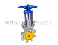 美标(biao)刀型閘(zhá)閥PZ43H-150LB