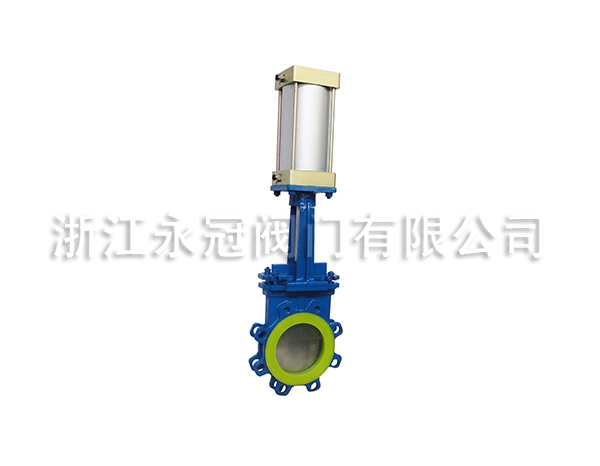 氣動(dòng)聚氨酯刀閘閥(fa)PZ643PU