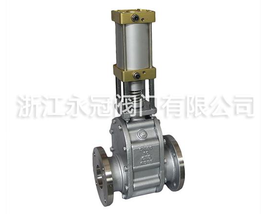 氣動陶(táo)瓷雙閘闆閥Z644TC 氣(qì)動陶瓷雙閘闆(pǎn)閥Z644TC